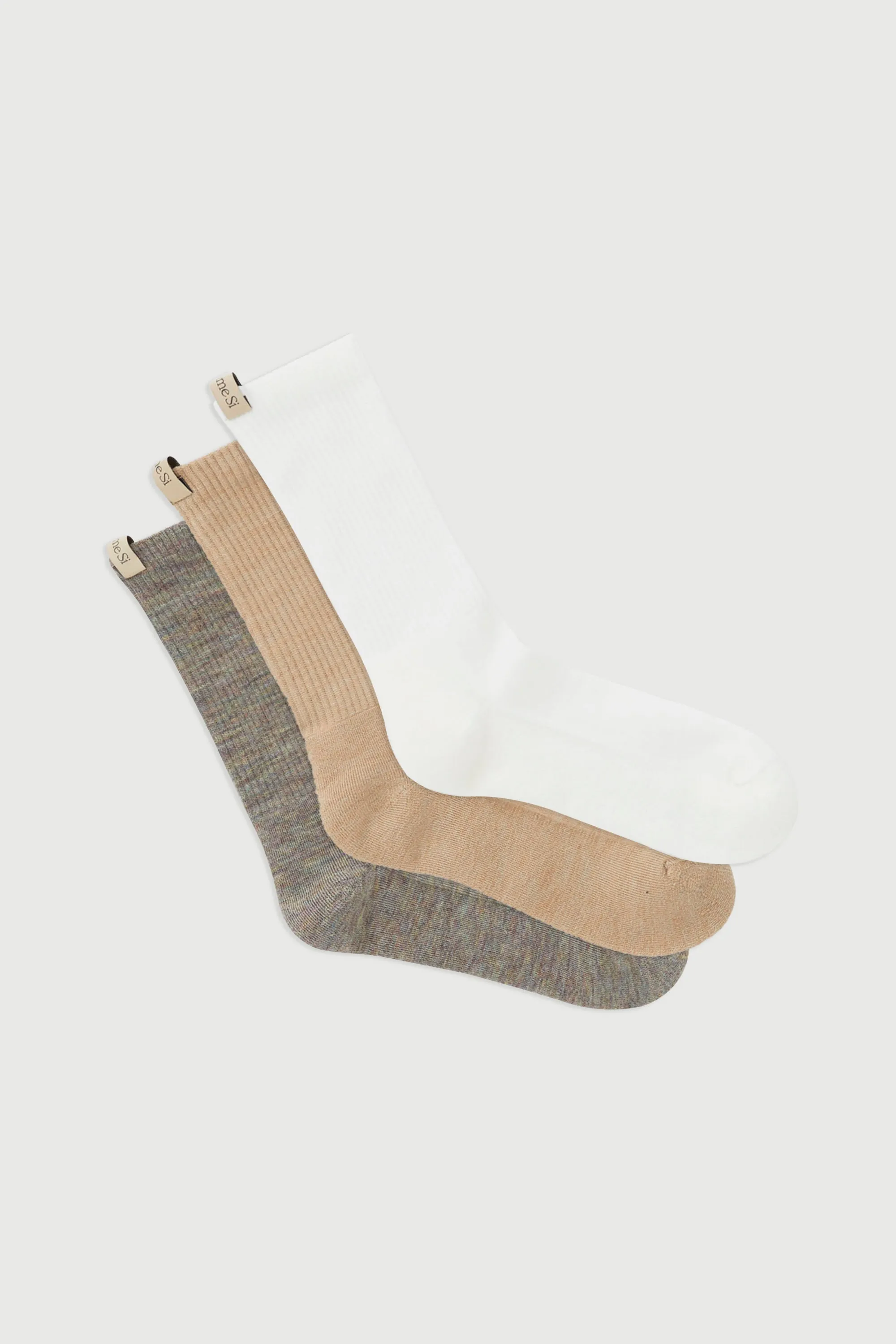 The Merino Tube Sock Trio