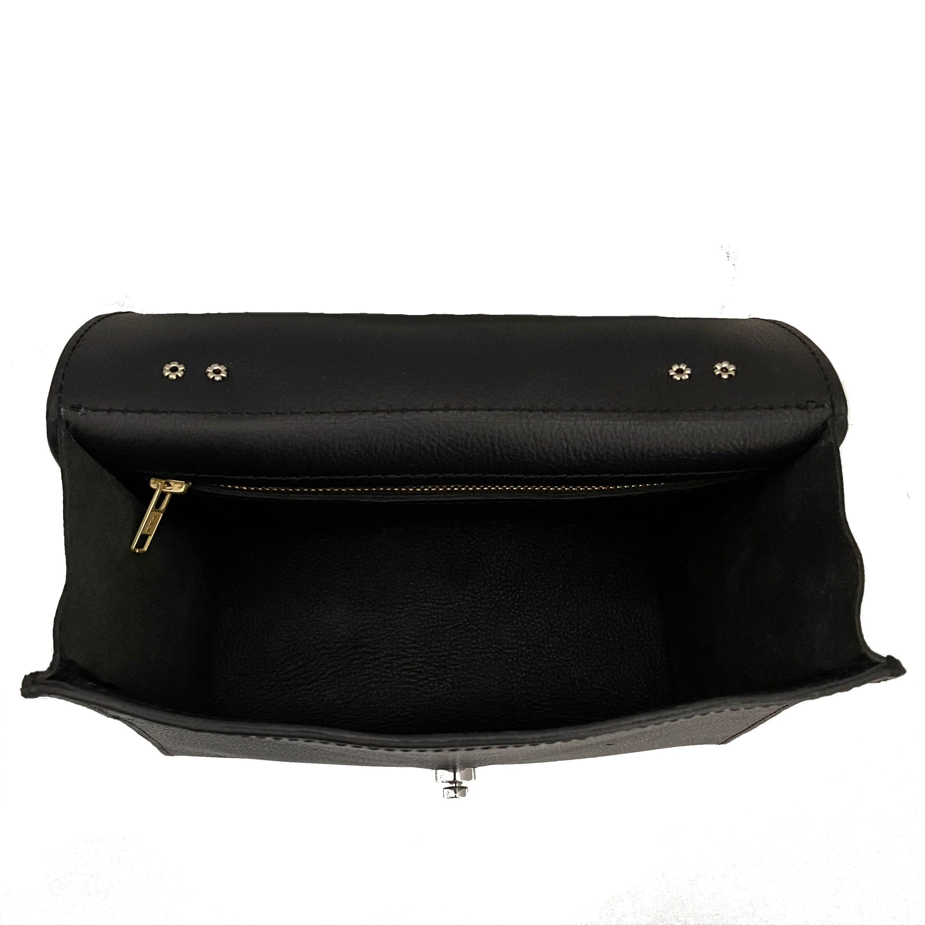 Top Handle Leather Bag