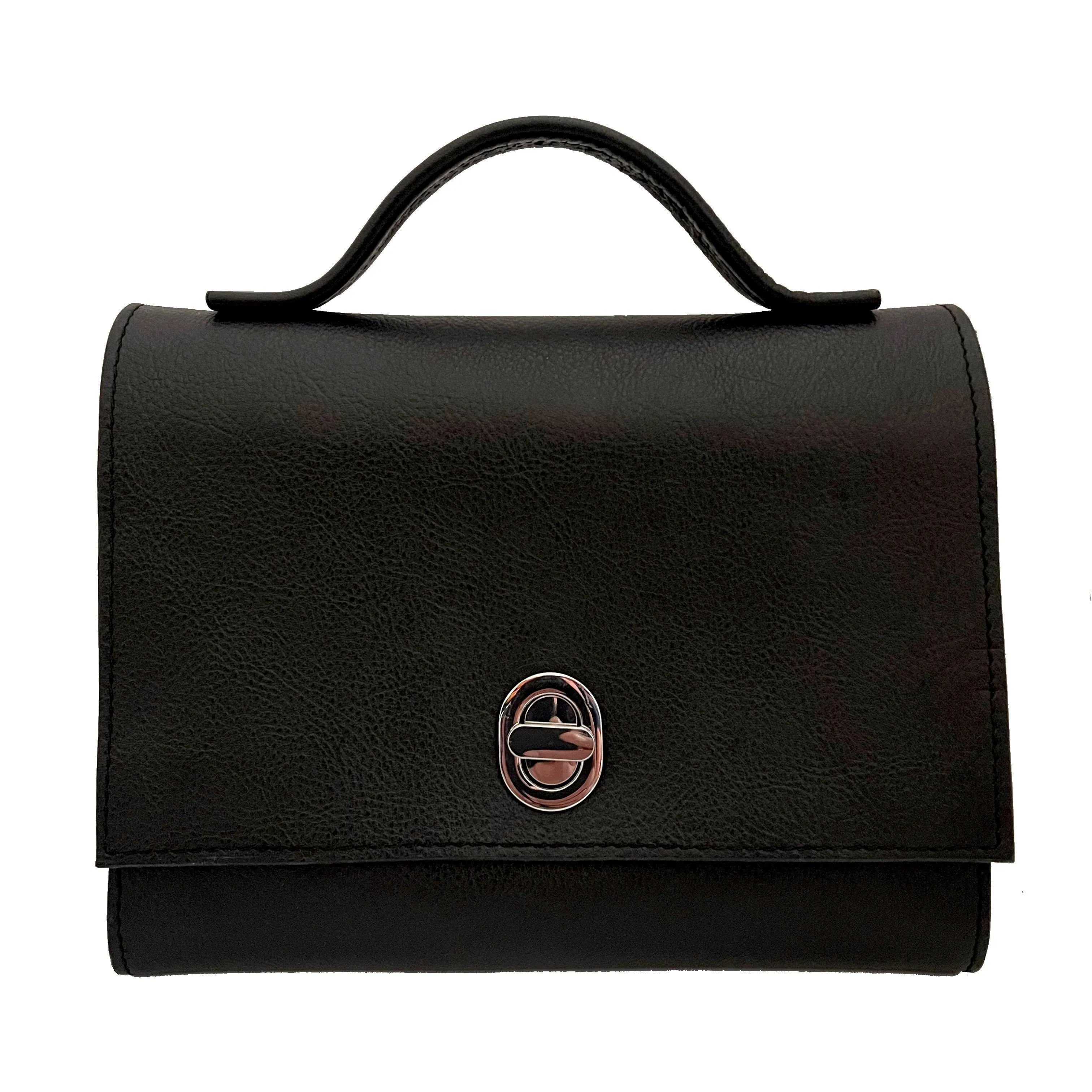 Top Handle Leather Bag