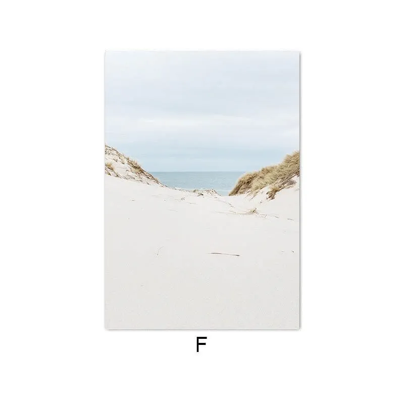 Tropical Summer Sea Landscape Wall Art