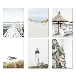 Tropical Summer Sea Landscape Wall Art