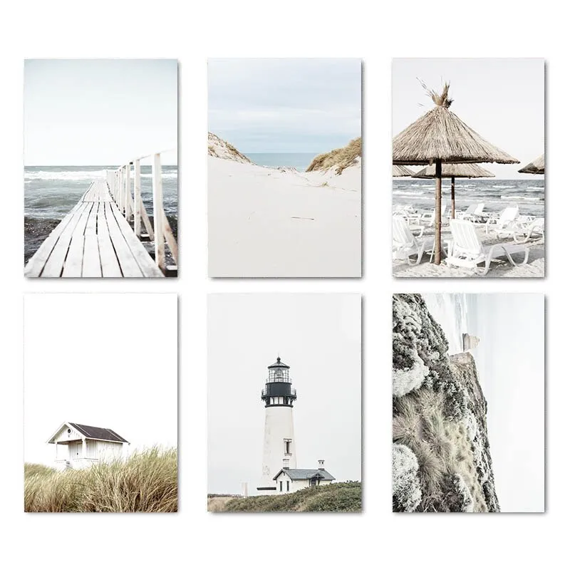Tropical Summer Sea Landscape Wall Art