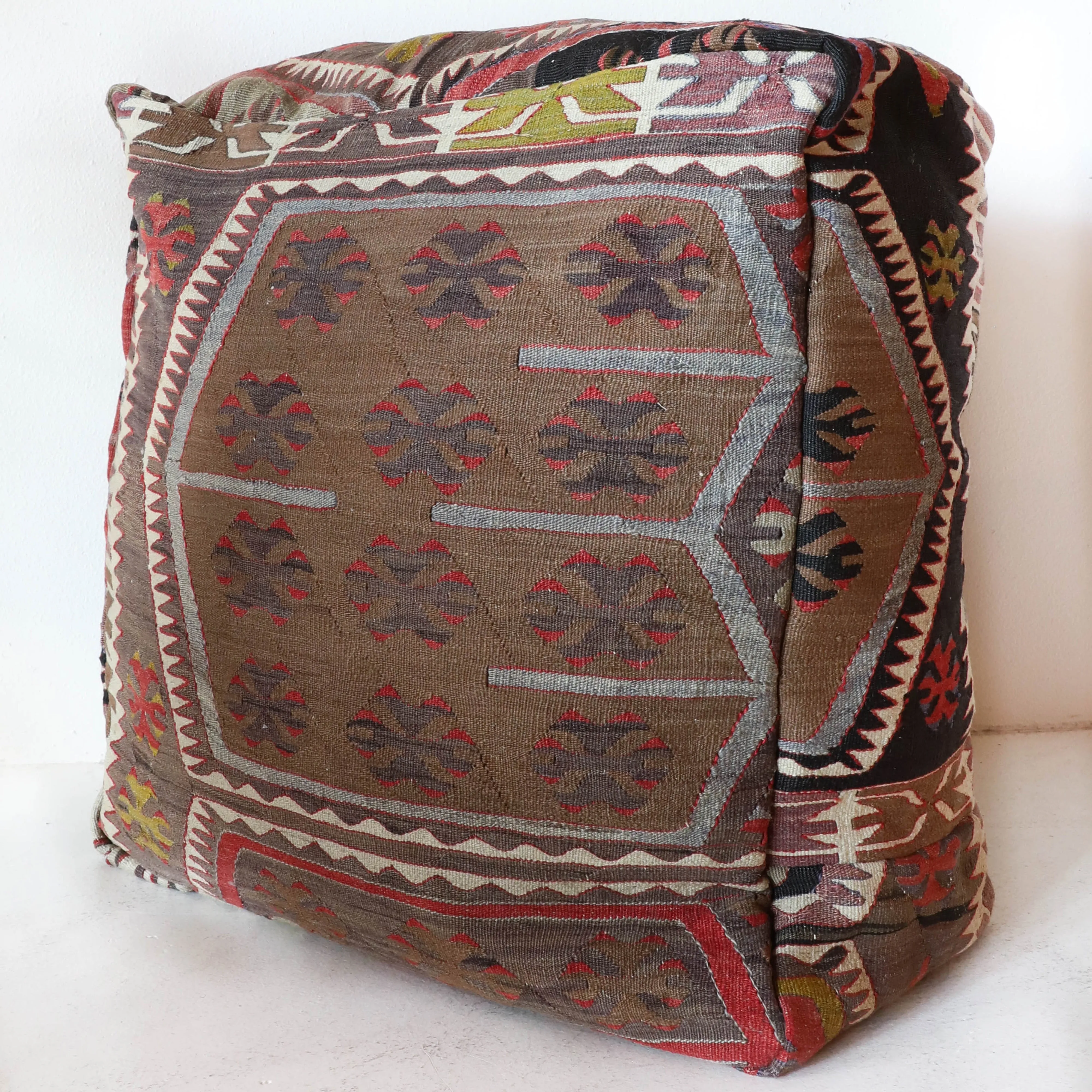 Turkish Kilim Floor Cushion