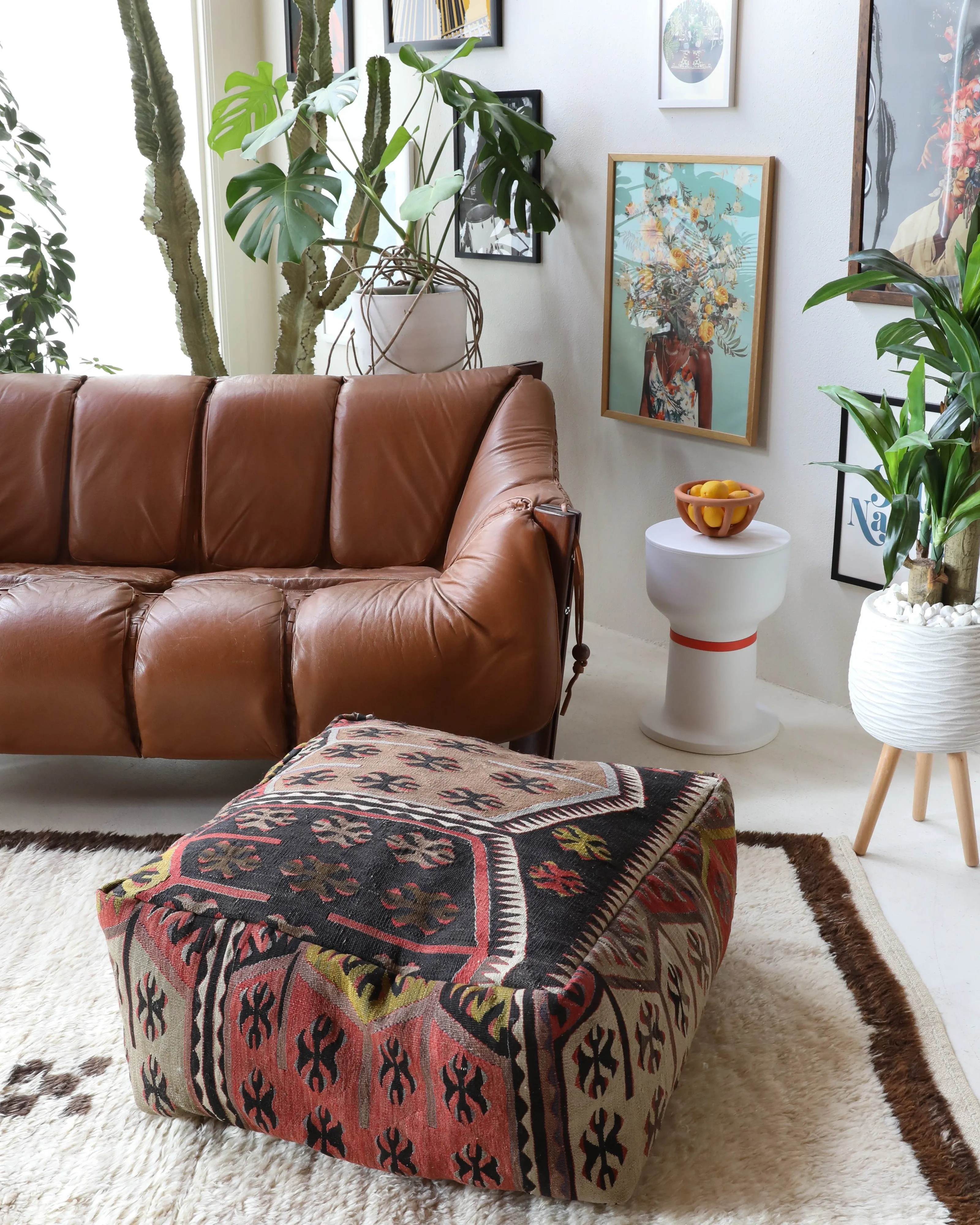 Turkish Kilim Floor Cushion