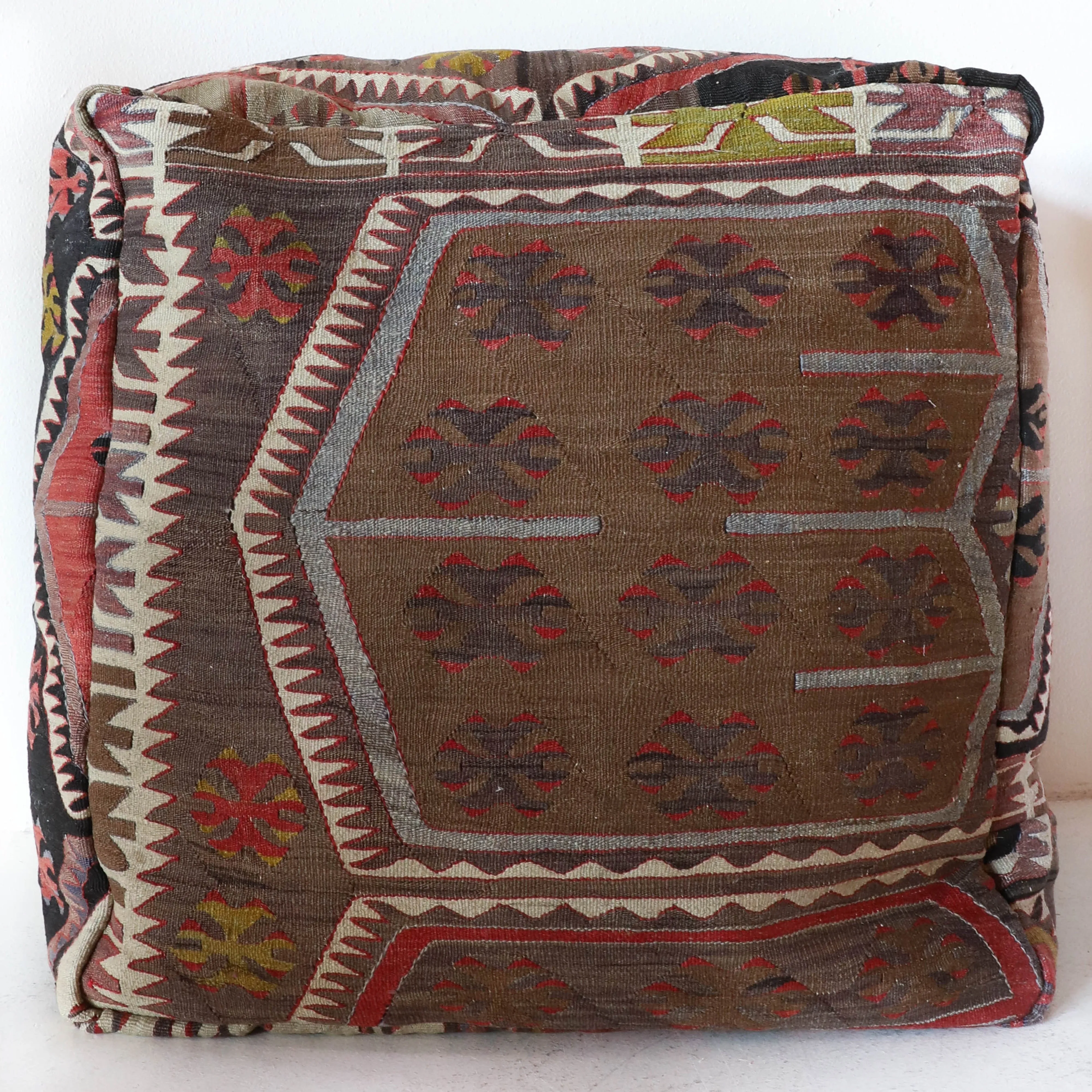 Turkish Kilim Floor Cushion