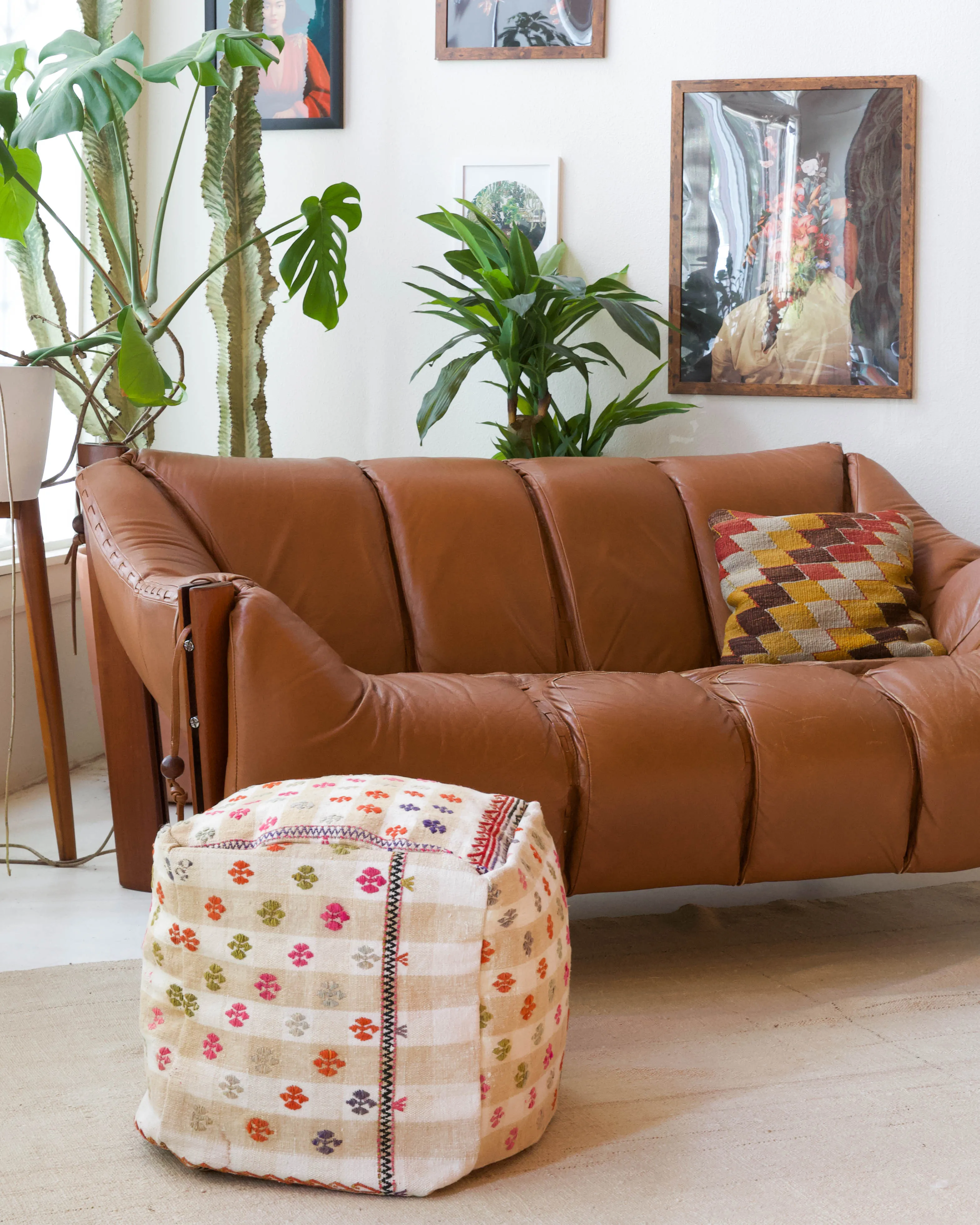 Turkish Kilim Floor Cushion