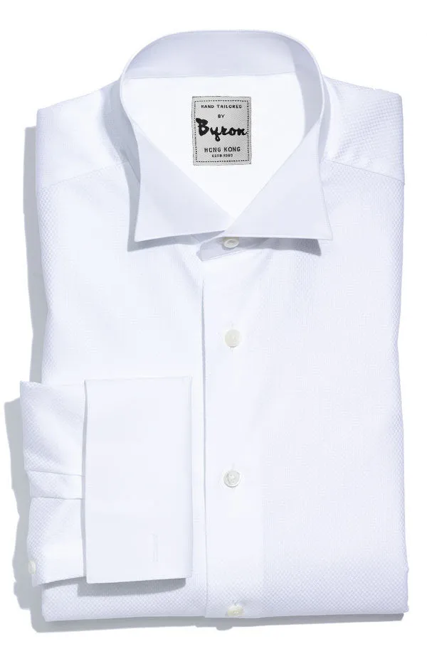 Tuxedo Shirt with Wingtip Collar and French Cuffs