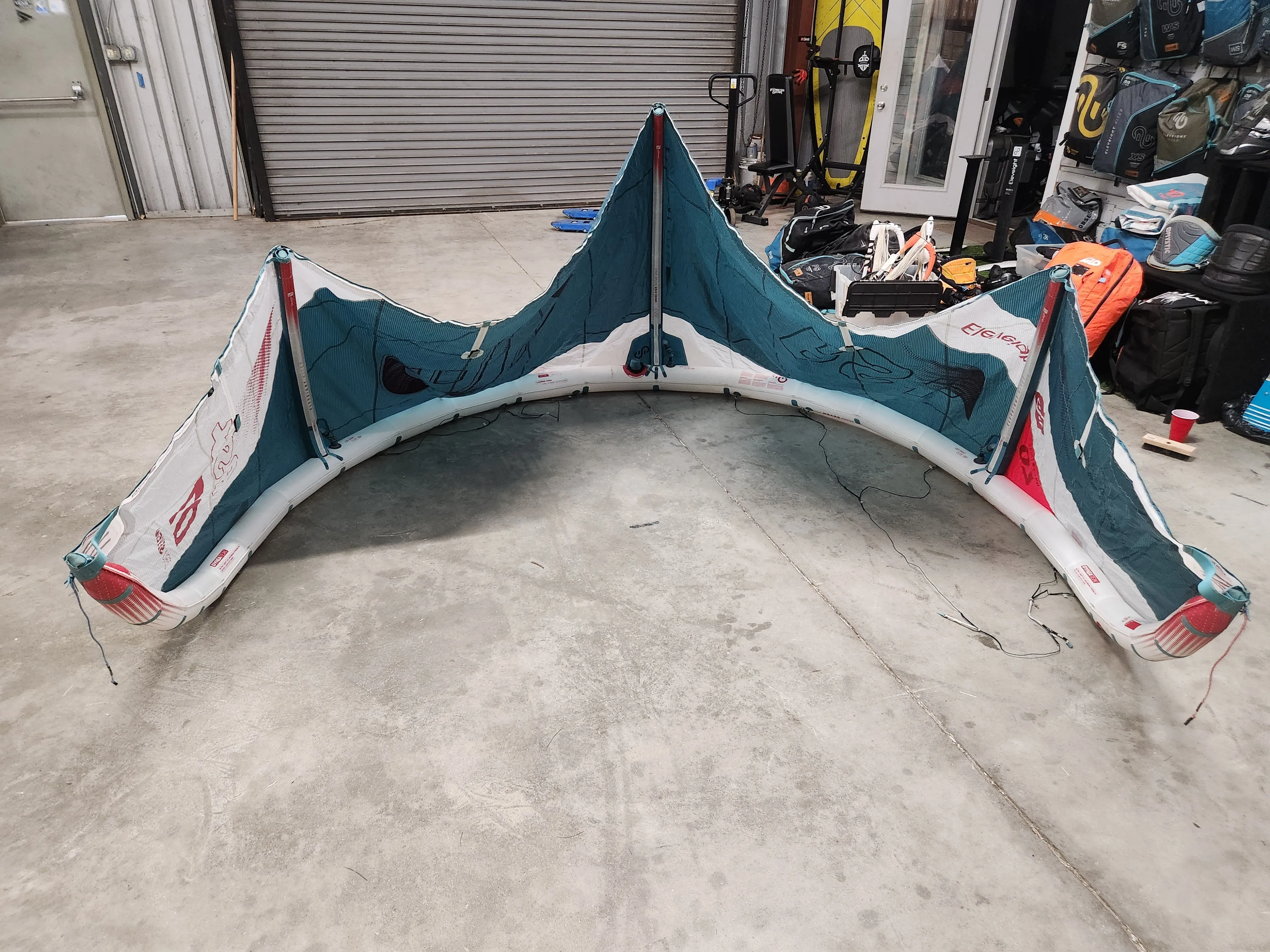 Used 2023 Eleveight RS  V1 7m Kiteboarding Kite