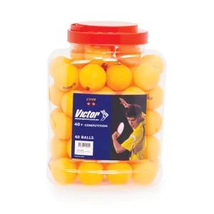 Victor Table Tennis Balls Bucket (5 Doz)