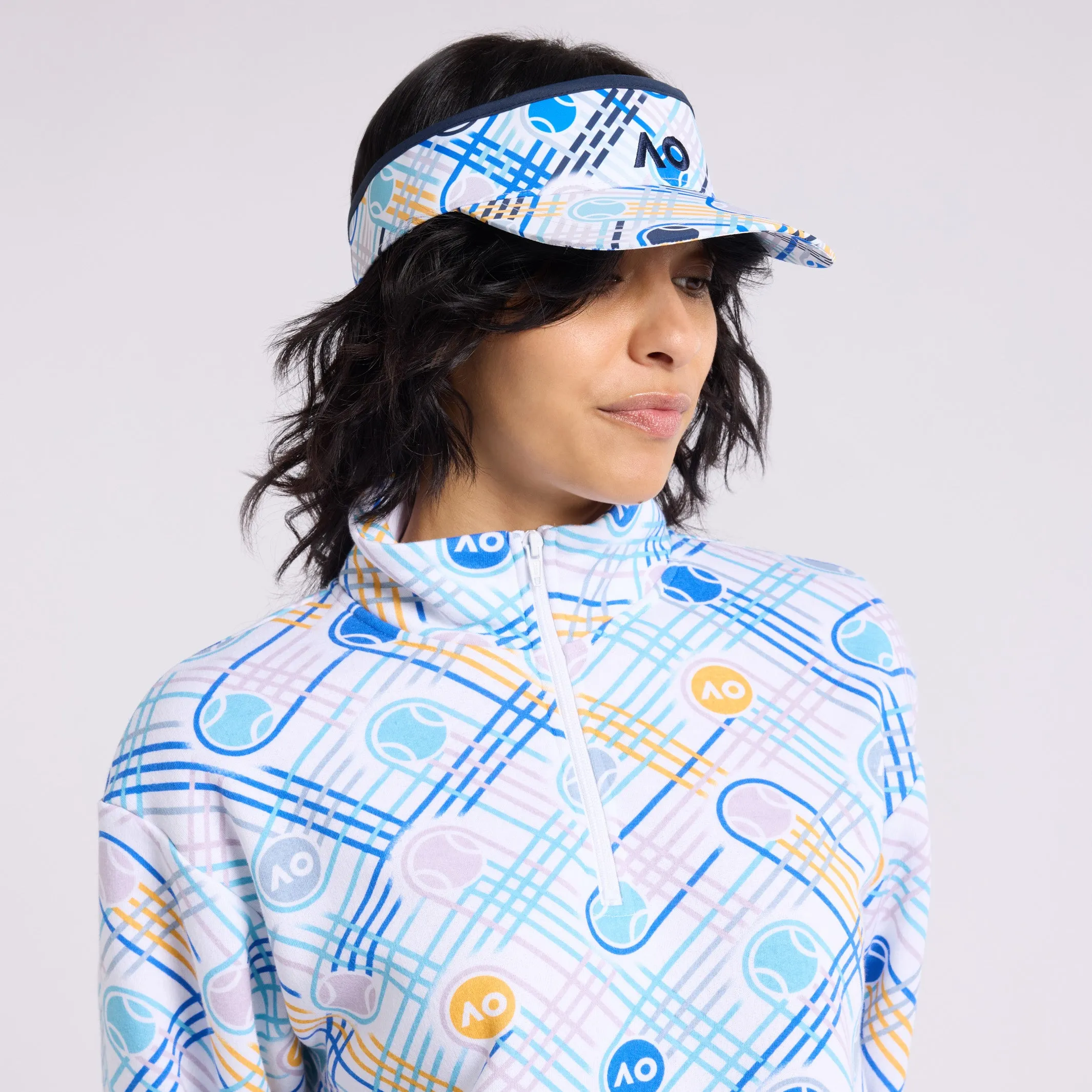 Visor Geometric Print