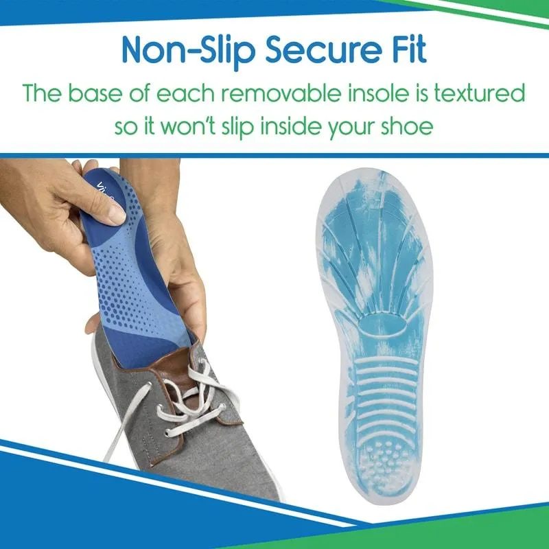 Vive Health Memory Foam Insoles