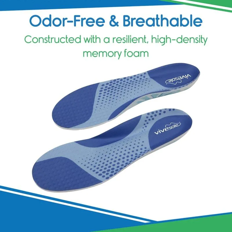 Vive Health Memory Foam Insoles