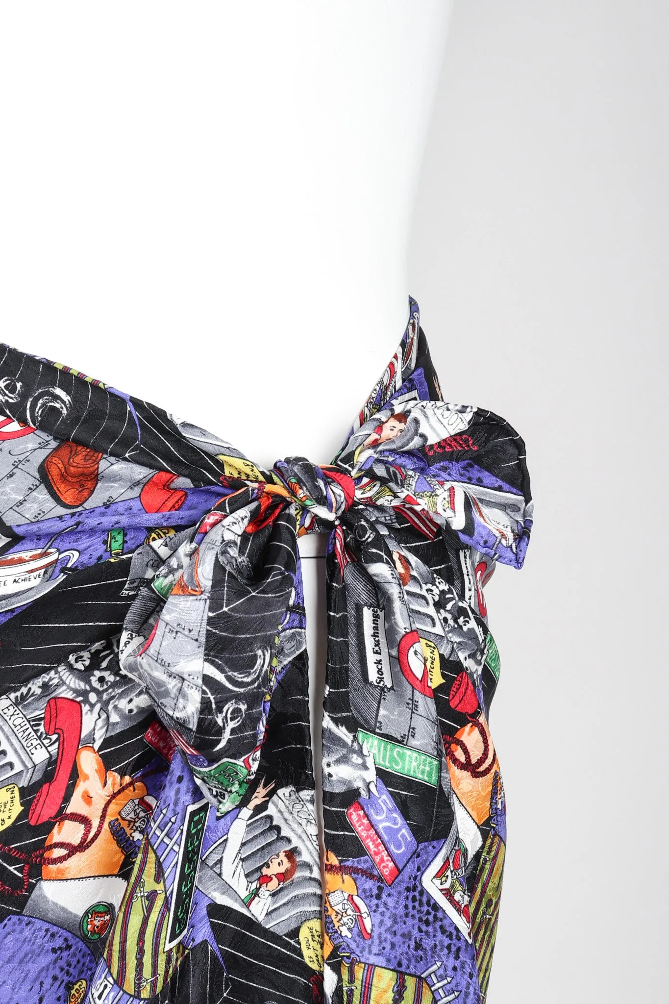 Wall Street Stock Market Scarf