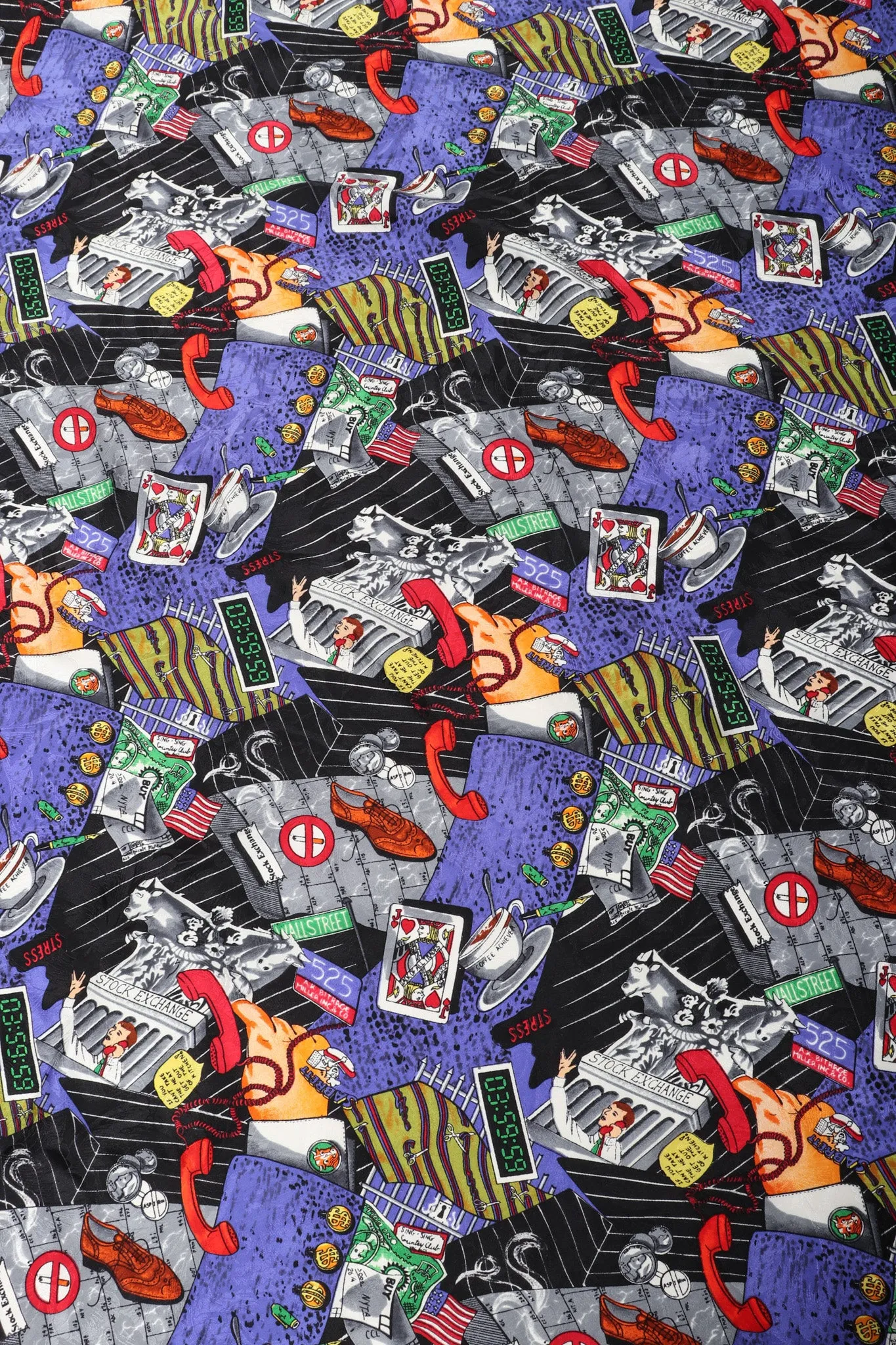 Wall Street Stock Market Scarf
