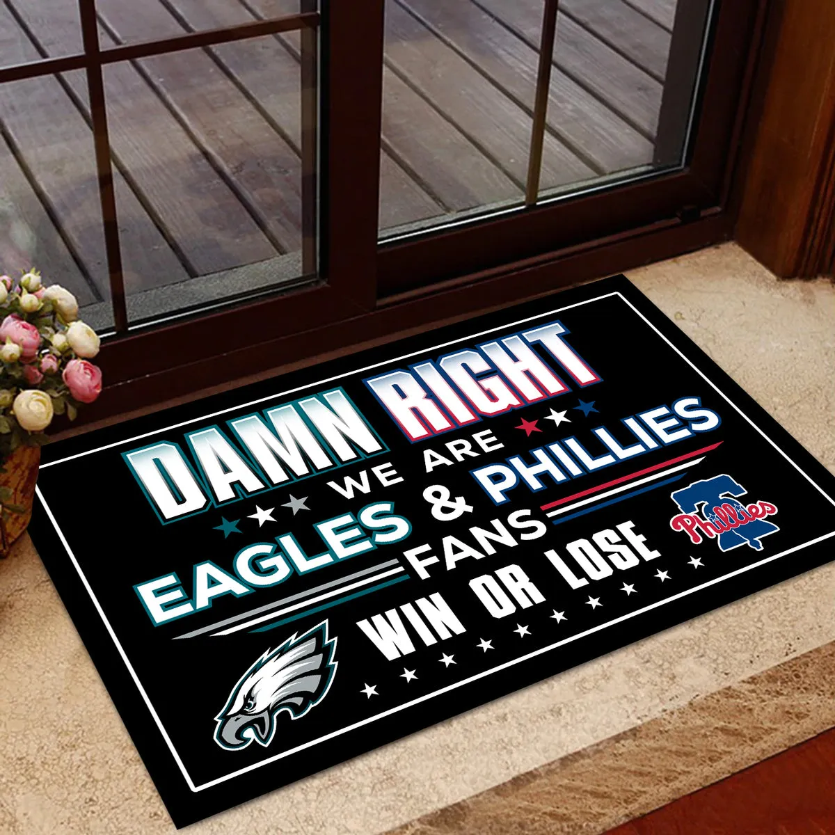 We are Philadelphia EG&PL Fans - Anti Slip Indoor Doormat