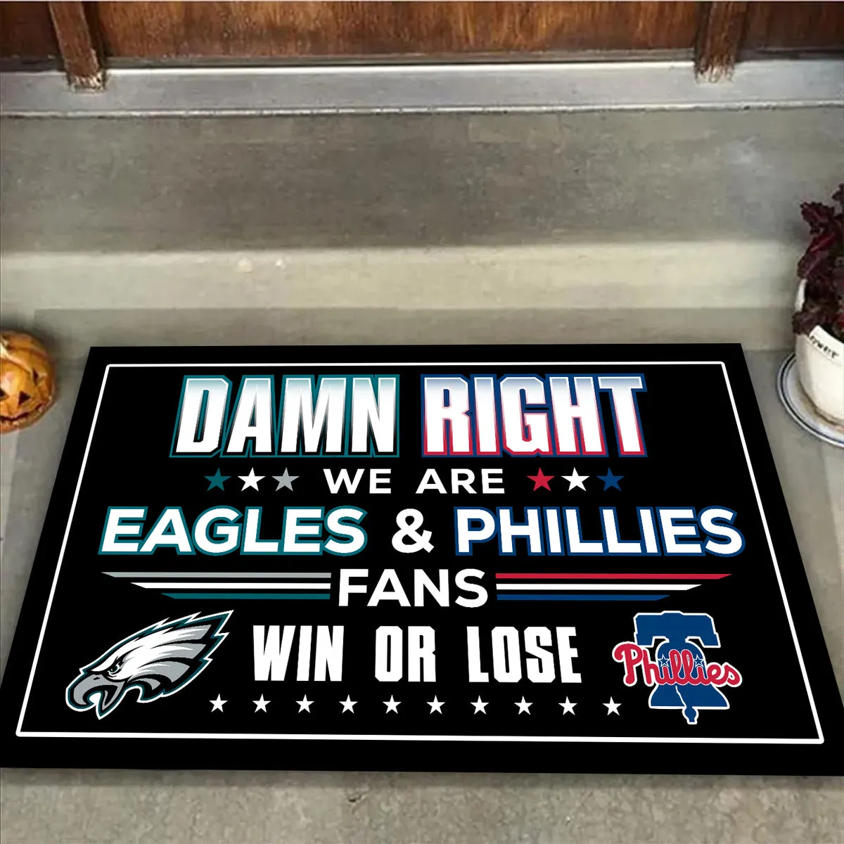 We are Philadelphia EG&PL Fans - Anti Slip Indoor Doormat
