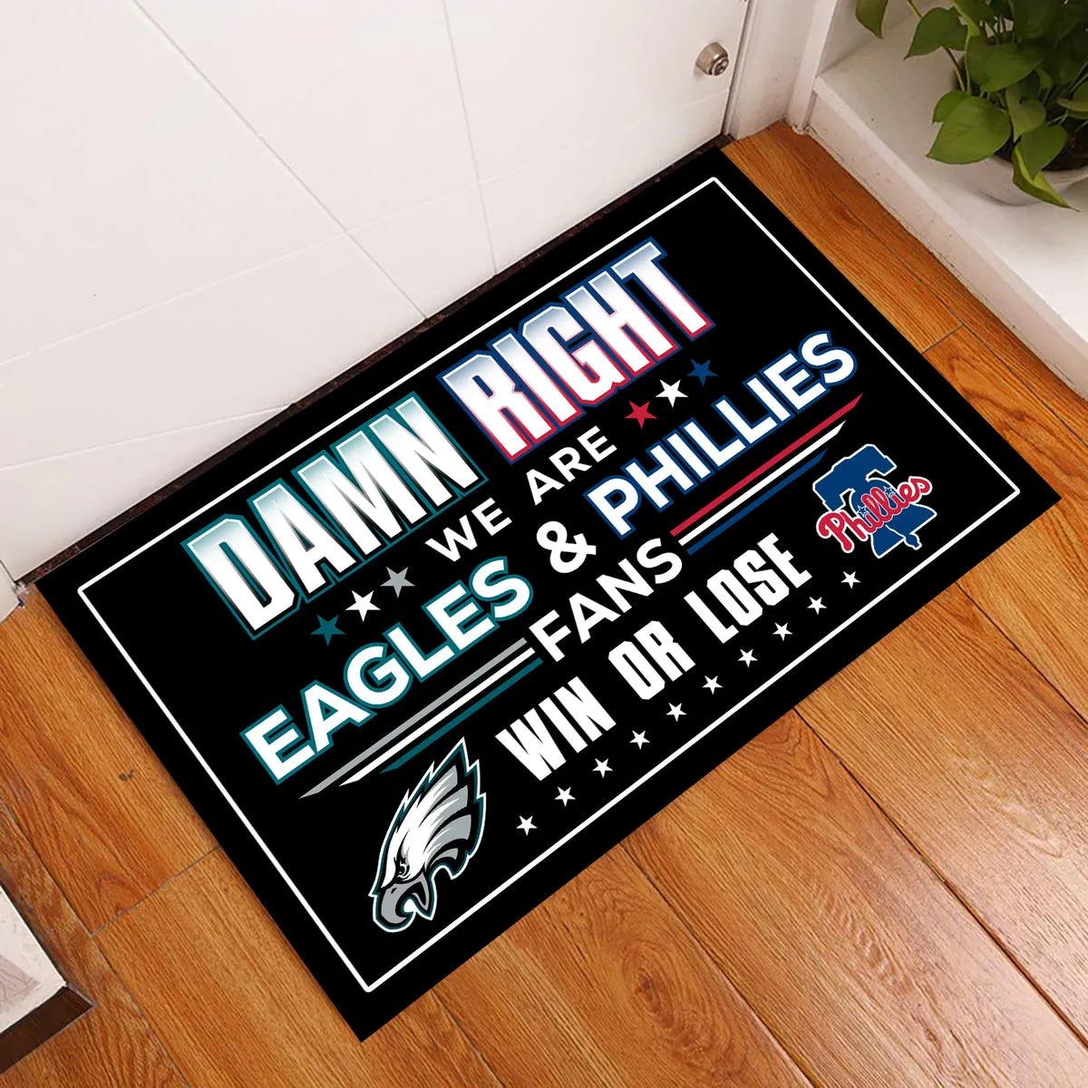 We are Philadelphia EG&PL Fans - Anti Slip Indoor Doormat