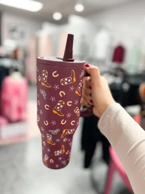 Western 40oz Spill Free Tumbler