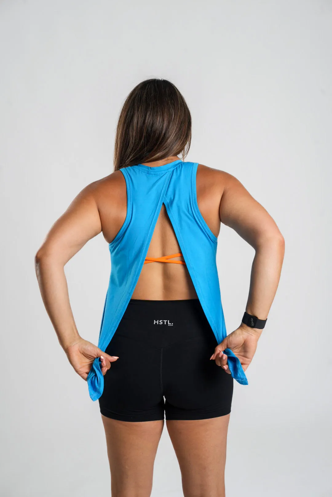 Women's Open-Back Tie Tank