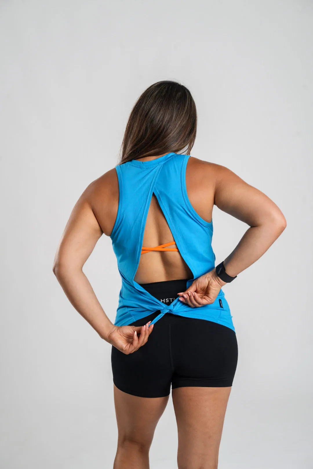 Women's Open-Back Tie Tank