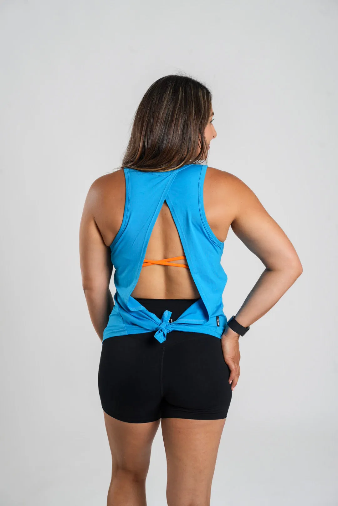 Women's Open-Back Tie Tank