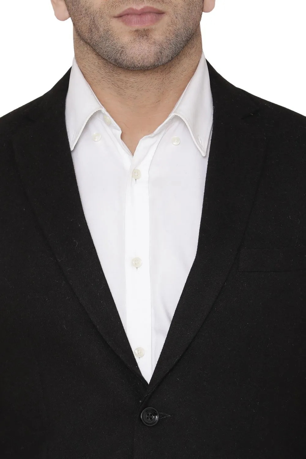 Wool Black Blazer