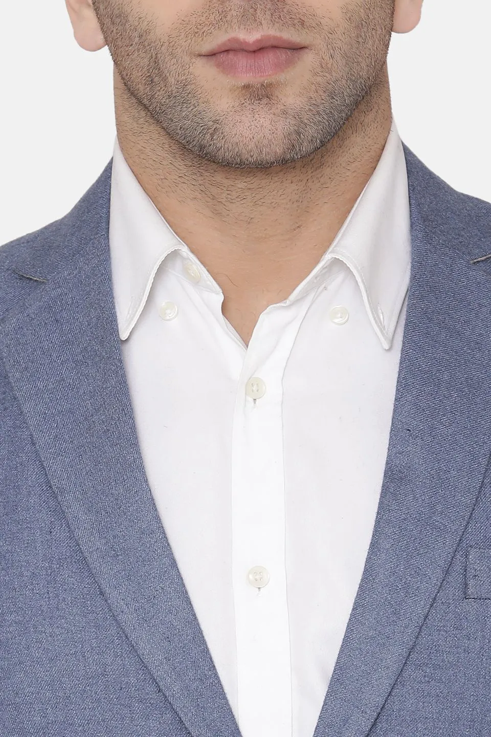 Wool Blue Blazer