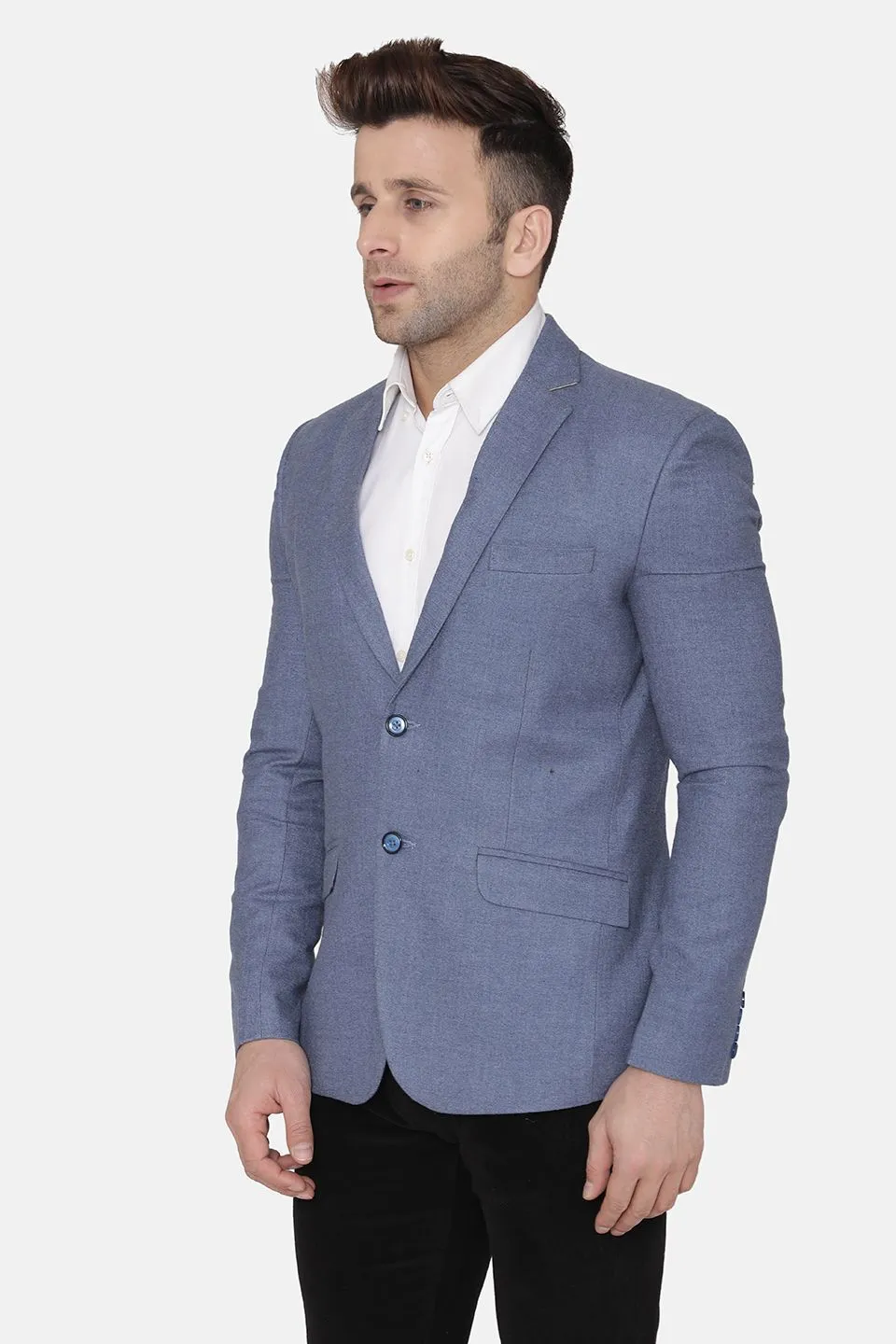 Wool Blue Blazer
