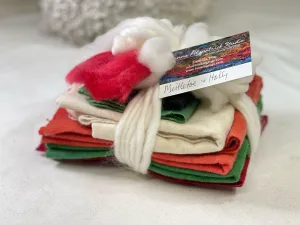 Wool Bundle - Mistletoe and Holly