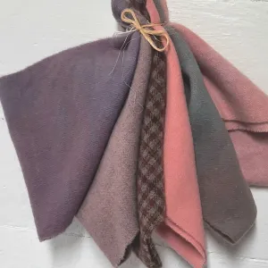 Wool Bundle "Pink and Purple Sisters"