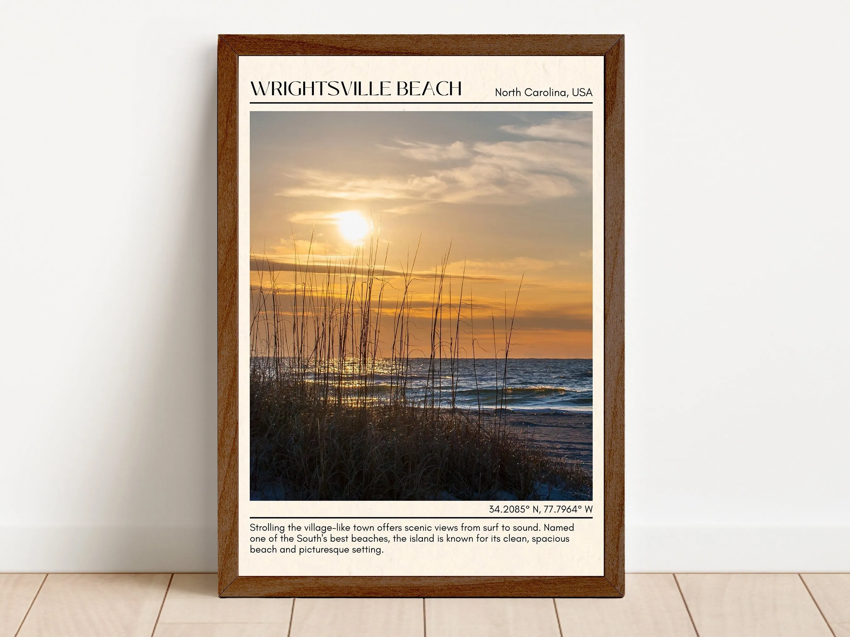 Wrightsville Beach Wall Canvas, USA