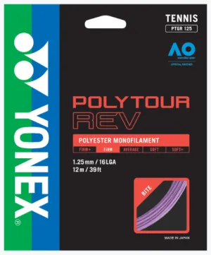 Yonex Polytour REV 125 Tennis Strings [Purple]