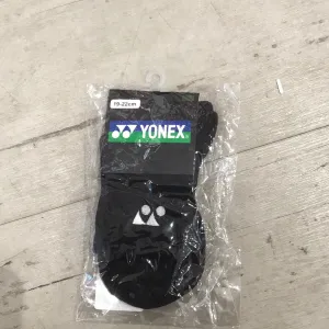 YONEX SPORT SOCKS Black 19-22cm 345018BCR 007